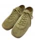 DRIES VAN NOTEN（ドリスヴァンノッテン）の古着「スエードローカットスニーカー/Suede low-top sneakers」｜グリーン