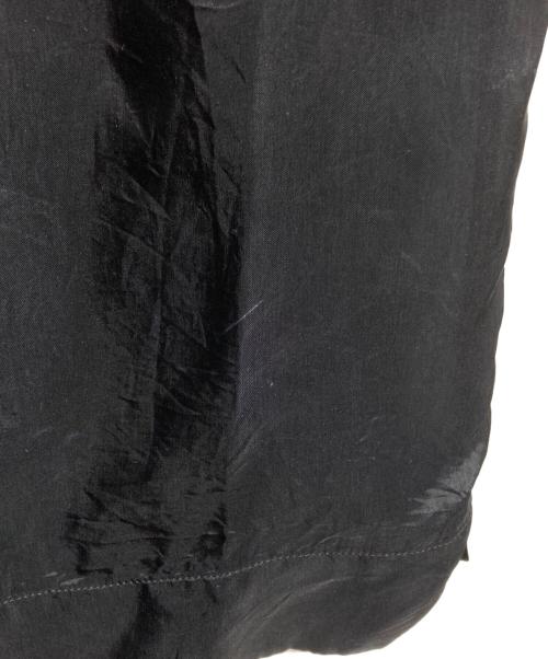 RICK OWENS（リックオウエンス）RICK OWENS (リックオウエンス) Short Sleeved Faun Shirt ブラック サイズ:46の古着・服飾アイテム