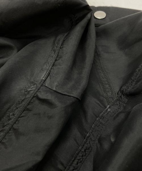 RICK OWENS（リックオウエンス）RICK OWENS (リックオウエンス) Short Sleeved Faun Shirt ブラック サイズ:46の古着・服飾アイテム
