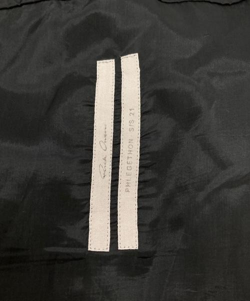 RICK OWENS（リックオウエンス）RICK OWENS (リックオウエンス) Short Sleeved Faun Shirt ブラック サイズ:46の古着・服飾アイテム