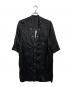 RICK OWENS（リックオウエンス）の古着「Short Sleeved Faun Shirt」｜ブラック