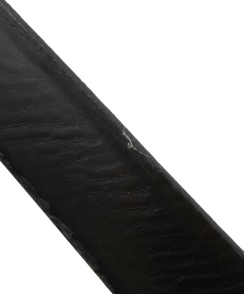 PRADA（プラダ）PRADA (プラダ) バックルレザーベルト/“leather belt with a buckle ブラックの古着・服飾アイテム