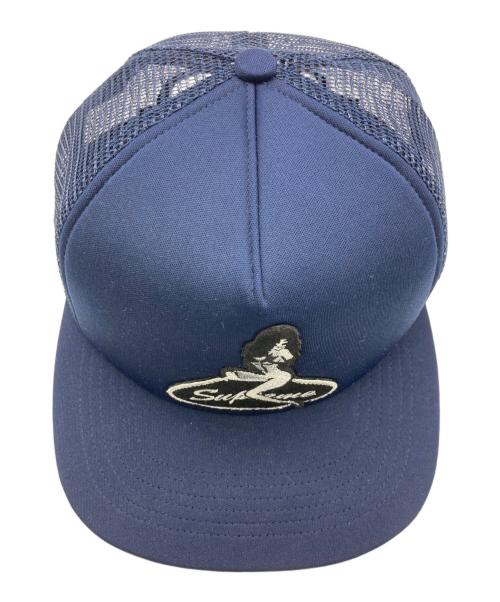 SUPREME（シュプリーム）Supreme (シュプリーム) Pinup Mesh Back 5-Panel ネイビーの古着・服飾アイテム