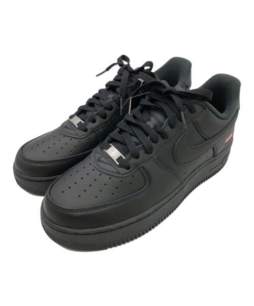 NIKE（ナイキ）NIKE (ナイキ) Supreme (シュプリーム) AIR FORCE1 LOW ブラック サイズ:27cm 未使用品の古着・服飾アイテム