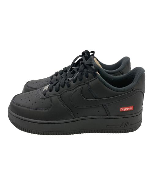 NIKE（ナイキ）NIKE (ナイキ) Supreme (シュプリーム) AIR FORCE1 LOW ブラック サイズ:27cm 未使用品の古着・服飾アイテム