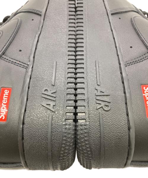 NIKE（ナイキ）NIKE (ナイキ) Supreme (シュプリーム) AIR FORCE1 LOW ブラック サイズ:27cm 未使用品の古着・服飾アイテム