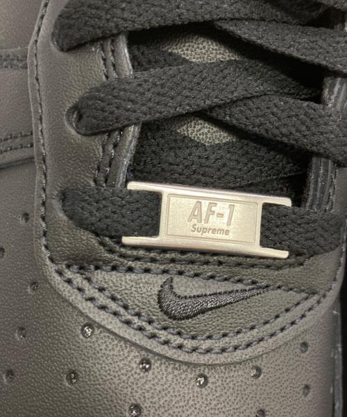 NIKE（ナイキ）NIKE (ナイキ) Supreme (シュプリーム) AIR FORCE1 LOW ブラック サイズ:27cm 未使用品の古着・服飾アイテム