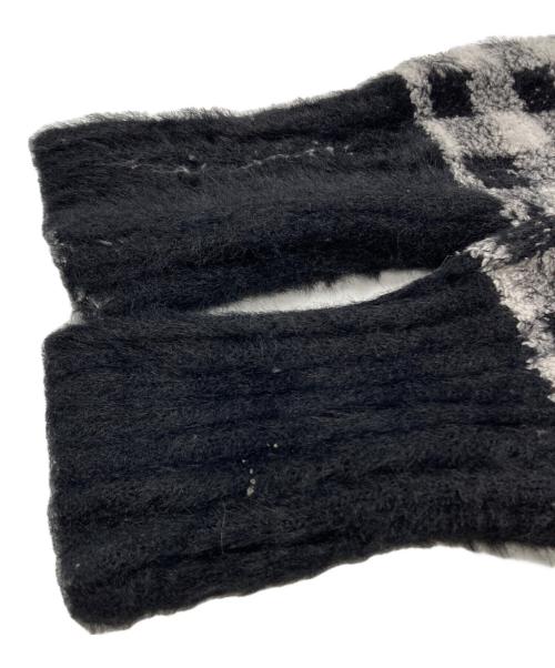 Remneh by rurumu（レムネ バイ ルルムウ）Remneh by rurumu (レムネ バイ ルルムウ) フリンジニットカーディガン/Fringed knit cardigan グレー サイズ:Freeの古着・服飾アイテム