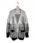 Remneh by rurumu（レムネ バイ ルルムウ）の古着「フリンジニットカーディガン/Fringed knit cardigan」｜グレー