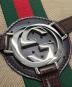 中古・古着 GUCCI (グッチ) インターロッキングG シェリーラインバッグ ベージュ×ブラウン：60000円