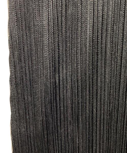 PLEATS PLEASE（プリーツプリーズ）PLEATS PLEASE (プリーツプリーズ) ノースリーブプリーツワンピース/ Sleeveless pleated dress ブラック サイズ:1の古着・服飾アイテム