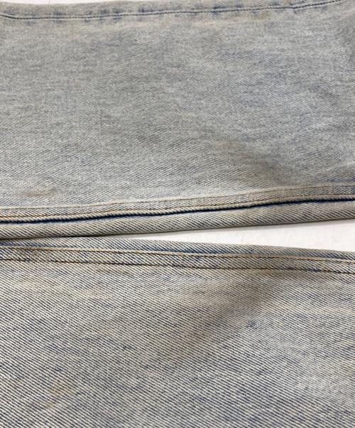 Y. PROJECT（ワイプロジェクト）Y. PROJECT (ワイプロジェクト) ラインストーンデニムパンツ/Rhinestone denim pants インディゴ サイズ:28の古着・服飾アイテム