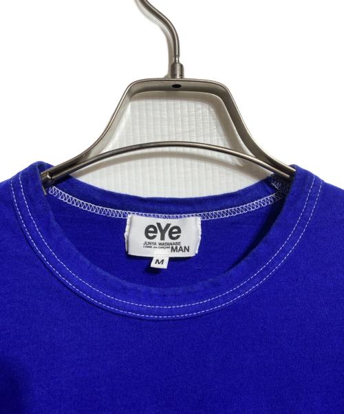 eYe COMME des GARCONS JUNYAWATANABE MAN（アイ コム デ ギャルソン ジュンヤ ワタナベ マン）eYe COMME des GARCONS JUNYAWATANABE MAN (アイ コム デ ギャルソン ジュンヤ ワタナベ マン) Tシャツ ブルー サイズ:Mの古着・服飾アイテム