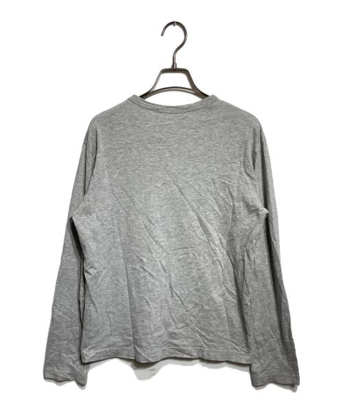 COMME des GARCONS SHIRT（コムデギャルソンシャツ）COMME des GARCONS SHIRT (コムデギャルソンシャツ) デザインカットソー ブルー×グレー サイズ:Sの古着・服飾アイテム
