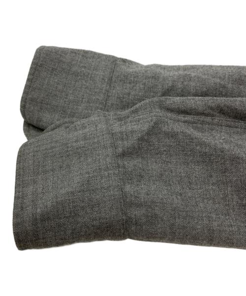 DRIES VAN NOTEN（ドリスヴァンノッテン）DRIES VAN NOTEN (ドリスヴァンノッテン) パイピングシャツ グレー サイズ:46の古着・服飾アイテム