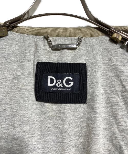 DOLCE & GABBANA（ドルチェ＆ガッバーナ）DOLCE & GABBANA (ドルチェ＆ガッバーナ) 00’S ナイロントラックジャケット ベージュ サイズ:48の古着・服飾アイテム