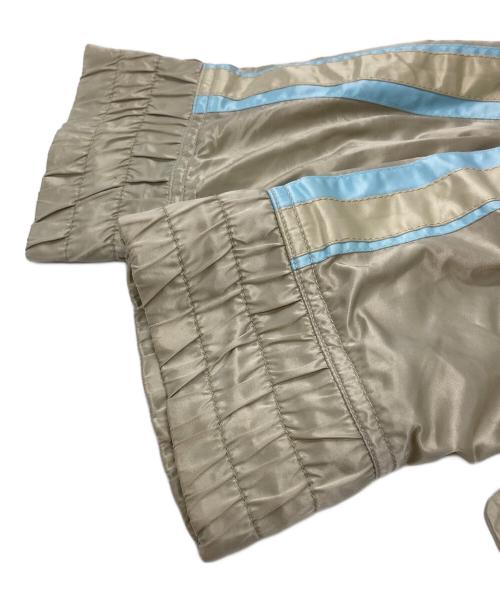DOLCE & GABBANA（ドルチェ＆ガッバーナ）DOLCE & GABBANA (ドルチェ＆ガッバーナ) 00’S ナイロントラックジャケット ベージュ サイズ:48の古着・服飾アイテム