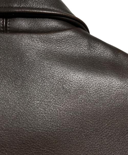 L.L.Bean（エルエルビーン）L.L.Bean (エルエルビーン) 80'S USA製シングルレザージャケット/Single-breasted leather jacket ブラウン サイズ:Sの古着・服飾アイテム