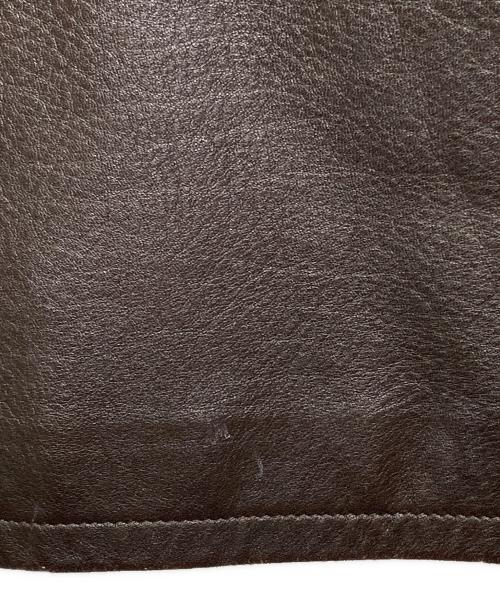 L.L.Bean（エルエルビーン）L.L.Bean (エルエルビーン) 80'S USA製シングルレザージャケット/Single-breasted leather jacket ブラウン サイズ:Sの古着・服飾アイテム