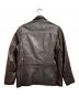 L.L.Bean (エルエルビーン) 80'S USA製シングルレザージャケット/Single-breasted leather jacket ブラウン サイズ:S：30000円