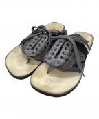 Acne studiosアクネ ストゥディオズ）の古着「レーズアップサンダル/lace up sandals」｜ブラック