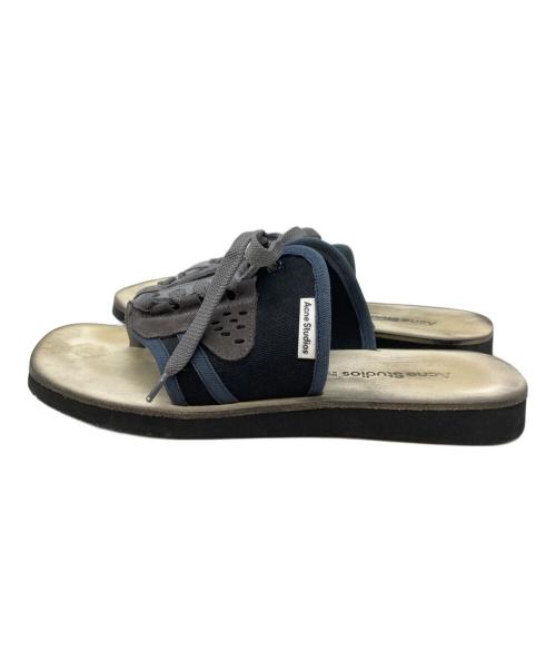 Acne studios（アクネ ストゥディオズ）ACNE STUDIOS (アクネ ストゥディオズ) レーズアップサンダル/lace up sandals ブラック サイズ:26cmの古着・服飾アイテム