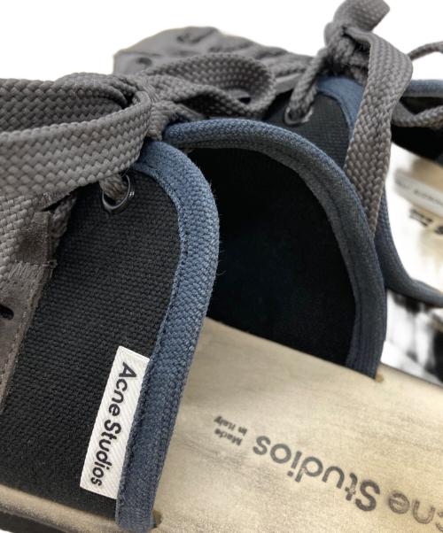 Acne studios（アクネ ストゥディオズ）ACNE STUDIOS (アクネ ストゥディオズ) レーズアップサンダル/lace up sandals ブラック サイズ:26cmの古着・服飾アイテム