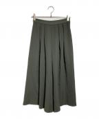 FOXEY NEWYORKフォクシーニューヨーク）の古着「ガウチョパンツ/Gaucho pants」｜オリーブ