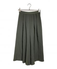 FOXEY NEWYORK（フォクシーニューヨーク）の古着「ガウチョパンツ/Gaucho pants」｜オリーブ