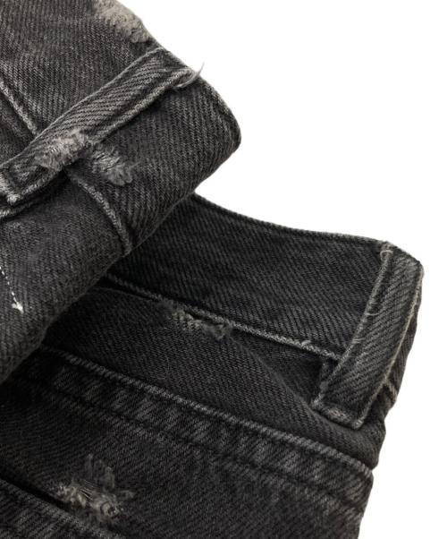 MM6 Maison Margiela（エムエムシックスメゾンマルジェラ）MM6 Maison Margiela (エムエムシックスメゾンマルジェラ) フレアダメージパンツ/Flared distressed pants グレー サイズ:38の古着・服飾アイテム