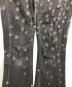 中古・古着 MM6 Maison Margiela (エムエムシックスメゾンマルジェラ) フレアダメージパンツ/Flared distressed pants グレー サイズ:38：15000円