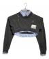 Maison MIHARA YASUHIRO（メゾン ミハラ ヤスヒロ）の古着「CROPPED LAYERED PULLOVER/クロップドレイヤードプルオーバー」｜グレー