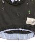 中古・古着 Maison MIHARA YASUHIRO (メゾン ミハラ ヤスヒロ) CROPPED LAYERED PULLOVER/クロップドレイヤードプルオーバー グレー サイズ:36：30000円