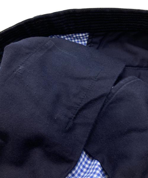 COMME des GARCONS HOMME（コムデギャルソン オム）COMME des GARCONS HOMME (コムデギャルソン オム) ウール混スラックス/Wool-blend trousers ネイビー サイズ:Mの古着・服飾アイテム
