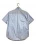 GANRYU (ガンリュウ) 生地切替ストライプ半袖シャツ/Short-sleeved shirt ネイビー サイズ:M：10000円