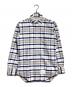Thom Browne（トムブラウン）の古着「コットンチェックシャツ/Cotton Check Shirt」｜グレー×ネイビー