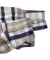 中古・古着 Thom Browne (トムブラウン) コットンチェックシャツ/Cotton Check Shirt グレー×ネイビー サイズ:1：8000円