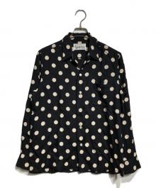WACKO MARIA（ワコマリア）の古着「レーヨンドットシャツ/Rayon polka dot shirt」｜ブラック