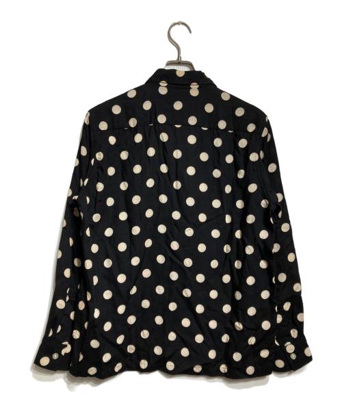 WACKO MARIA（ワコマリア）WACKO MARIA (ワコマリア) レーヨンドットシャツ/Rayon polka dot shirt ブラック サイズ:Sの古着・服飾アイテム