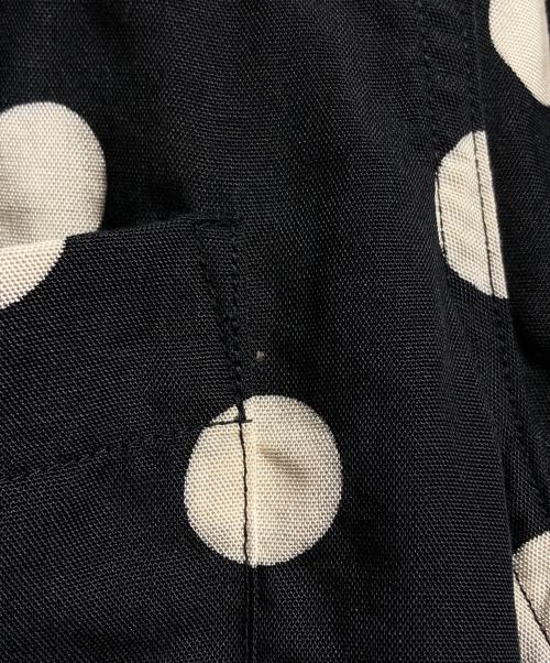 WACKO MARIA（ワコマリア）WACKO MARIA (ワコマリア) レーヨンドットシャツ/Rayon polka dot shirt ブラック サイズ:Sの古着・服飾アイテム