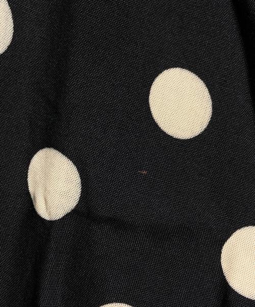 WACKO MARIA（ワコマリア）WACKO MARIA (ワコマリア) レーヨンドットシャツ/Rayon polka dot shirt ブラック サイズ:Sの古着・服飾アイテム