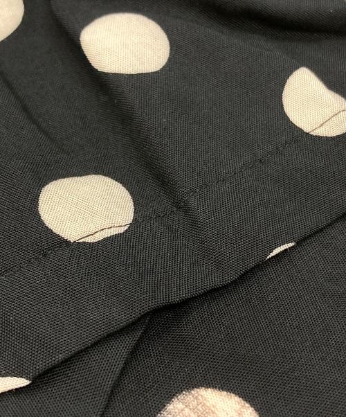 WACKO MARIA（ワコマリア）WACKO MARIA (ワコマリア) レーヨンドットシャツ/Rayon polka dot shirt ブラック サイズ:Sの古着・服飾アイテム
