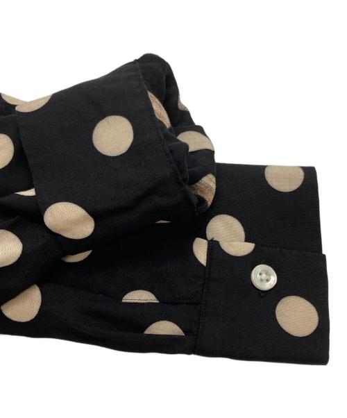 WACKO MARIA（ワコマリア）WACKO MARIA (ワコマリア) レーヨンドットシャツ/Rayon polka dot shirt ブラック サイズ:Sの古着・服飾アイテム