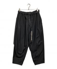 TIGHTBOOTH PRODUCTION（タイトブースプロダクション）の古着「バルーンイージーパンツ/Balloon Easy Pants」｜ブラック