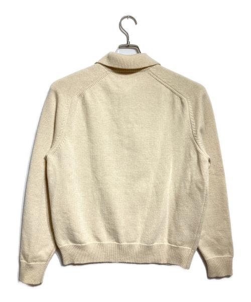 BODE（ボーディ）BODE (ボーディ) MANHATTAN POLO ウール ニットポロシャツ/Wool knit polo shirt ベージュ サイズ:Mの古着・服飾アイテム
