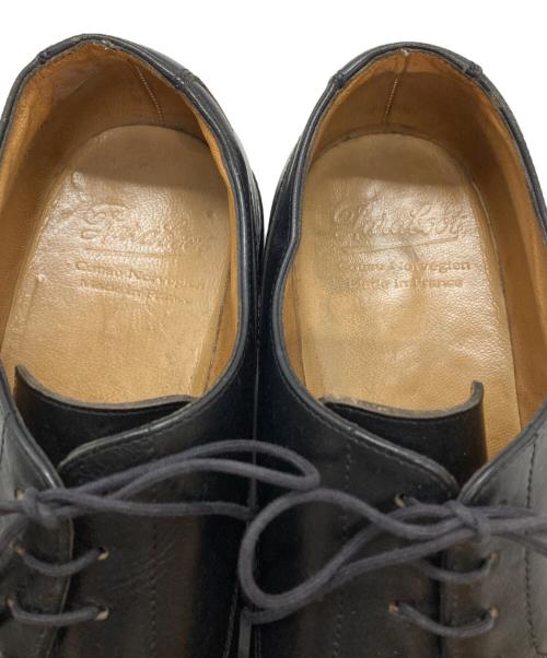 PARABOOT（パラブーツ）PARABOOT (パラブーツ) Uチップレザーシューズ ブラック サイズ:9の古着・服飾アイテム