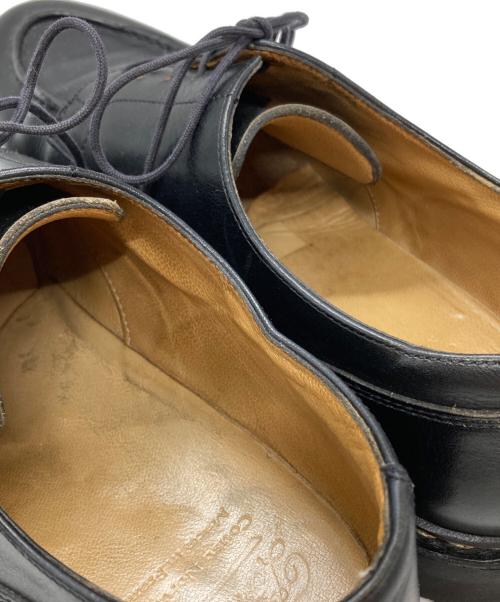 PARABOOT（パラブーツ）PARABOOT (パラブーツ) Uチップレザーシューズ ブラック サイズ:9の古着・服飾アイテム