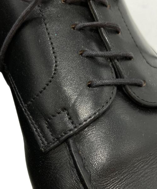 PARABOOT（パラブーツ）PARABOOT (パラブーツ) Uチップレザーシューズ ブラック サイズ:9の古着・服飾アイテム