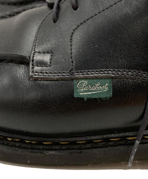 PARABOOT（パラブーツ）PARABOOT (パラブーツ) Uチップレザーシューズ ブラック サイズ:9の古着・服飾アイテム