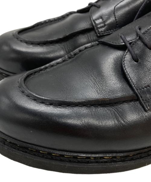 PARABOOT（パラブーツ）PARABOOT (パラブーツ) Uチップレザーシューズ ブラック サイズ:9の古着・服飾アイテム